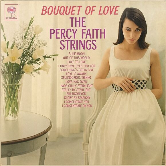 Vintage bouquet of love vinyl record by the Percy Faith strings - Picture 1 of 2